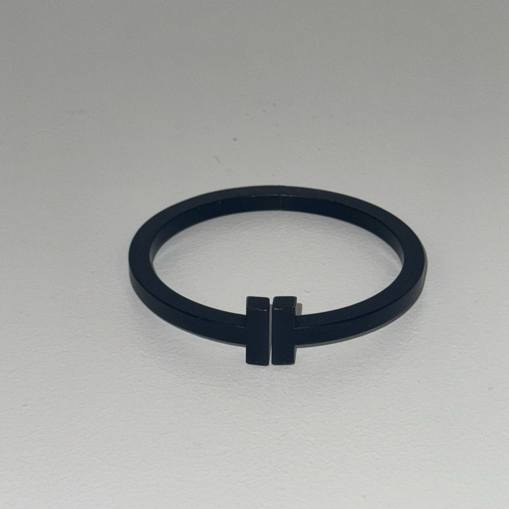 Black Tiffany T Bracelet
